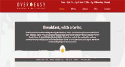 Desktop Screenshot of overeasycafechicago.com